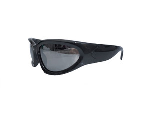 Grey Millenium Revo Oval Sunglasses