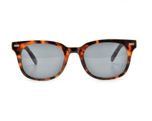 Faux Tortoise Shell Rebel Wayfarer Style Sunglasses