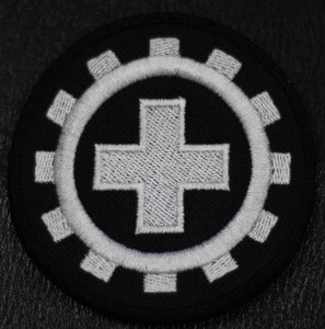 Laibach Cross 4x4" Embroidered Patch