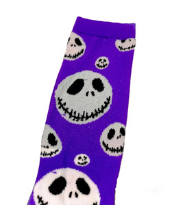 TNBC - Jack Skellington Purple Unisex Socks