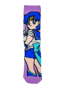 Sailor Moon - Sailor Mercury  Lilac Unisex Socks