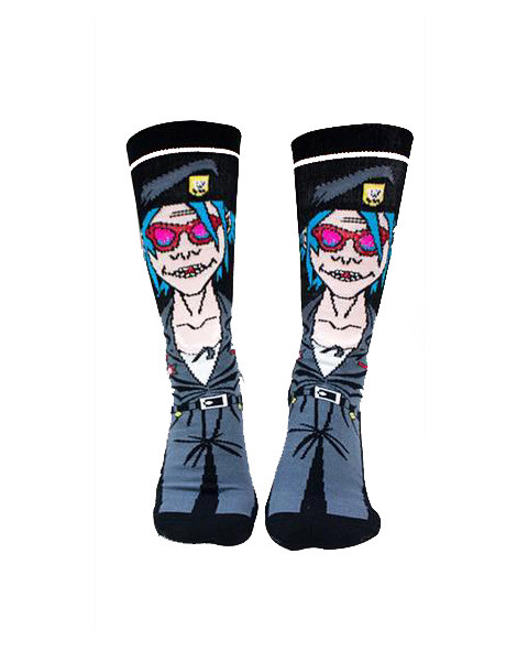 Gorillaz - 2D Unisex Socks - Nuclear Waste