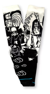 Naruto - Black and White Unisex Socks