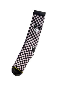 Kuromi - Checkered Pink Unisex Socks