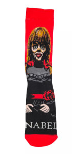 The Conjuring - Annabelle Red Unisex Socks