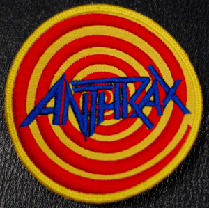 Anthrax Euphoria 4x4" Embroidered Patch