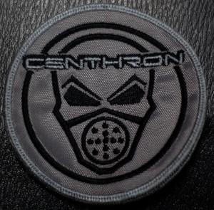 Centhron Gasmask 3.5x3.5" Embroidered Patch