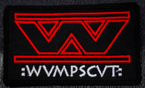 Wumpscut Logo 4.5x3.5" Embroidered Patch