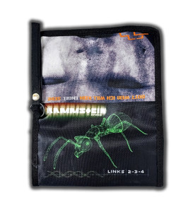 Rammstein - Links Large Canvas Wallet