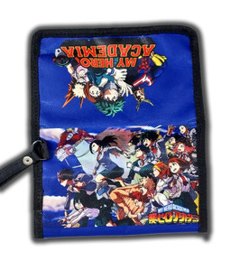 My Hero Academia - Cast Blue Large Canvas Wallet