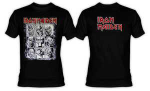 Iron Maiden - The Faces of Eddie T-Shirt
