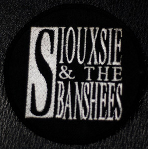 Siouxsie and the Banshees Logo 4x4" Embroidered Patch