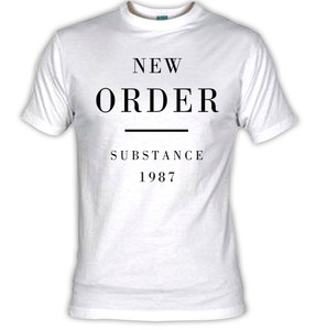 New Order - Substance White T-Shirt