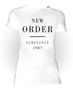 New Order - Substance White Girls T-Shirt