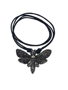 Death Moth Cord Necklace