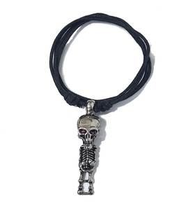 Red Eye Skeleton Cord Necklace