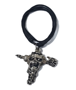 Iron Maiden - Eddie Cross Cord Necklace