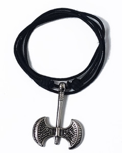 Viking Axe Cord Necklace