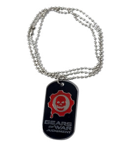 Gears of War - Judgement Dog Tag Necklace