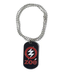 Zoe - Logo Dog Tag Necklace