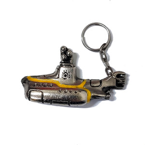 The Beatles - Yellow Submarine Metal Keychain