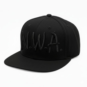 N.W.A. - Black on Black Trucker Hat
