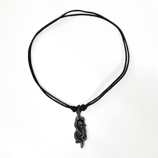 Slipknot S Cord Necklace