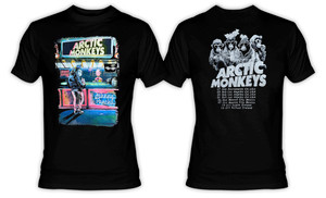Arctic Monkeys - A.M. Black Heather T-Shirt - Nuclear Waste
