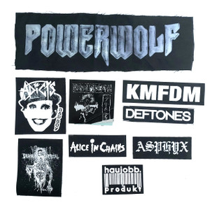 8 Patch Lot - The Adicts, KMFDM, Alice In Chains + More!