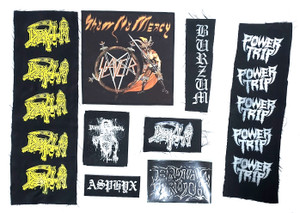 7 Patch Lot - Slayer, Death, Power Trip  + More!