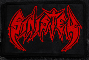 Sinister - Logo 5x3" Embroidered Patch