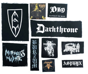 10 Patch Lot - Emperor, Darkthrone, DIO + More!