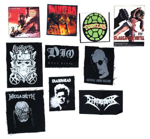10 Patch Lot - Diamond Head, Megadeth, Dismember + More!