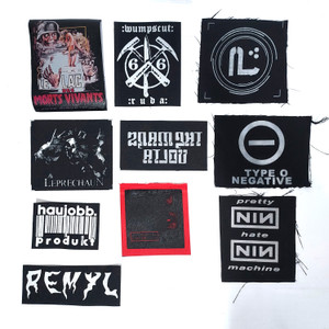 10 Patch Lot - NIN, Wumpscut, Remyl + More!