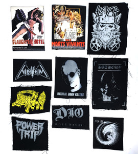 10 Patch Lot - Bathory, Power Trip, Alien + More!