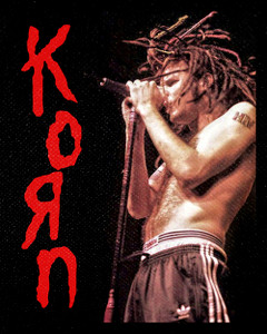 Korn - Jonathan Davis 4x4" Color Patch