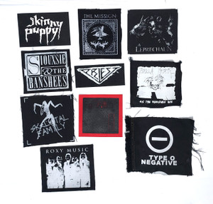 10 Patch Lot - Skinny Puppy, Skeletal Family, Priest + More!
