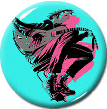 Gorillaz - The Now, Now 1.5" Pin