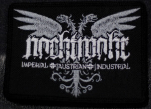 Nachtmahr Eagle Logo 4x3.5" Embroidered Patch