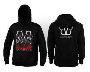 Black Veil Brides - Red Hooded Sweatshirt