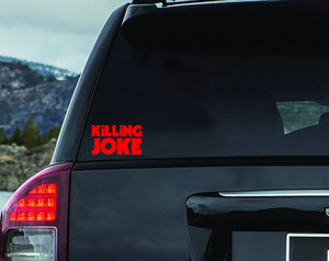 Killing Joke - Logo 6x3.5" Vinyl Cut Sticker