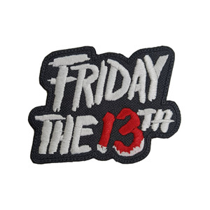 Friday the 13th - Logo Embroidered Patch