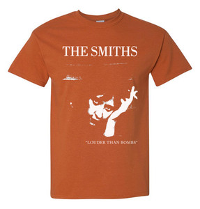 The Smiths - Louder Than Bombs Orange T-Shirt