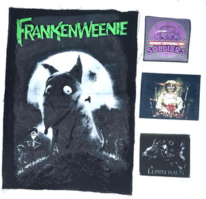 4 Patch Lot - Frankenweenie, TMNT + More!