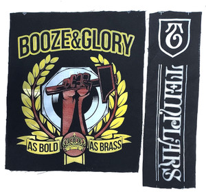 2 Patch Lot - Booze & Glory and Templars