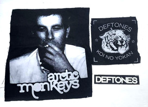 3 Patch Lot - Deftones, Arctic Monkeys