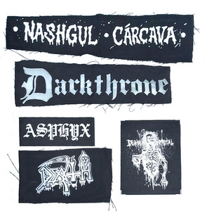 5 Patch Lot - Nashgul, Darkthrone, Death + More!