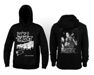Minor Threat - Out of Step Hooded Sweatshirt