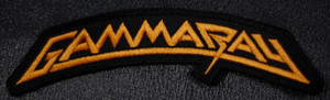 Gamma Ray Gold Logo 5.5x2" Embroidered Patch