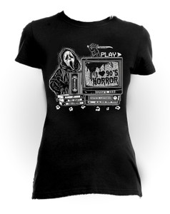 I Love 90's Horror Girls T-Shirt